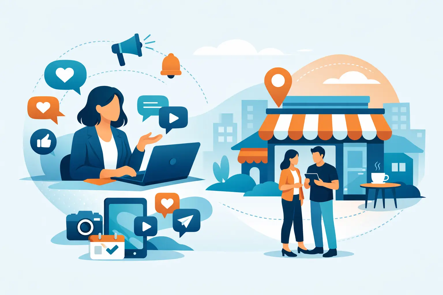 Social Media Management for Local Businesses