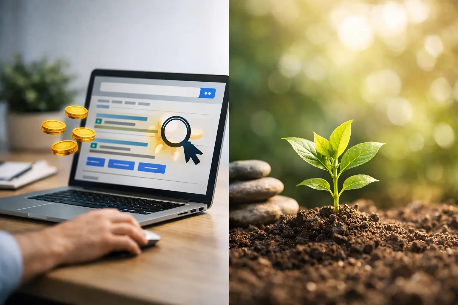 PPC Versus Organic Search: Where Growth Starts